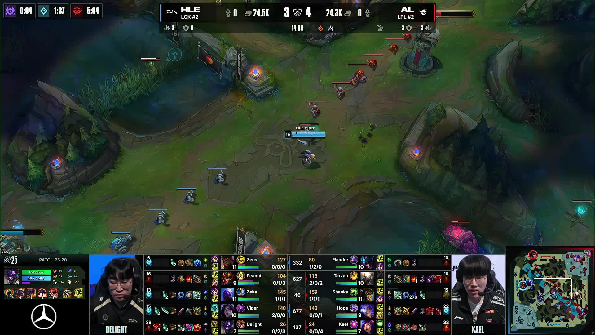 Dplus KIA 陷入了败者组，将面对 Generation Gaming 和 Nongshim RedForce 的胜者；